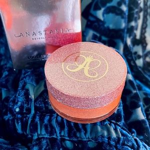 ANASTASIA BEVERLY HILLS Loose Highlighter Peach Fizz FULL SIZE .21 oz Barbie NIB